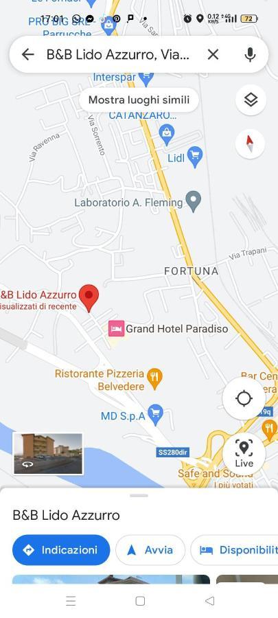 B&B Lido Azzurro กาตันซาโร ภายนอก รูปภาพ